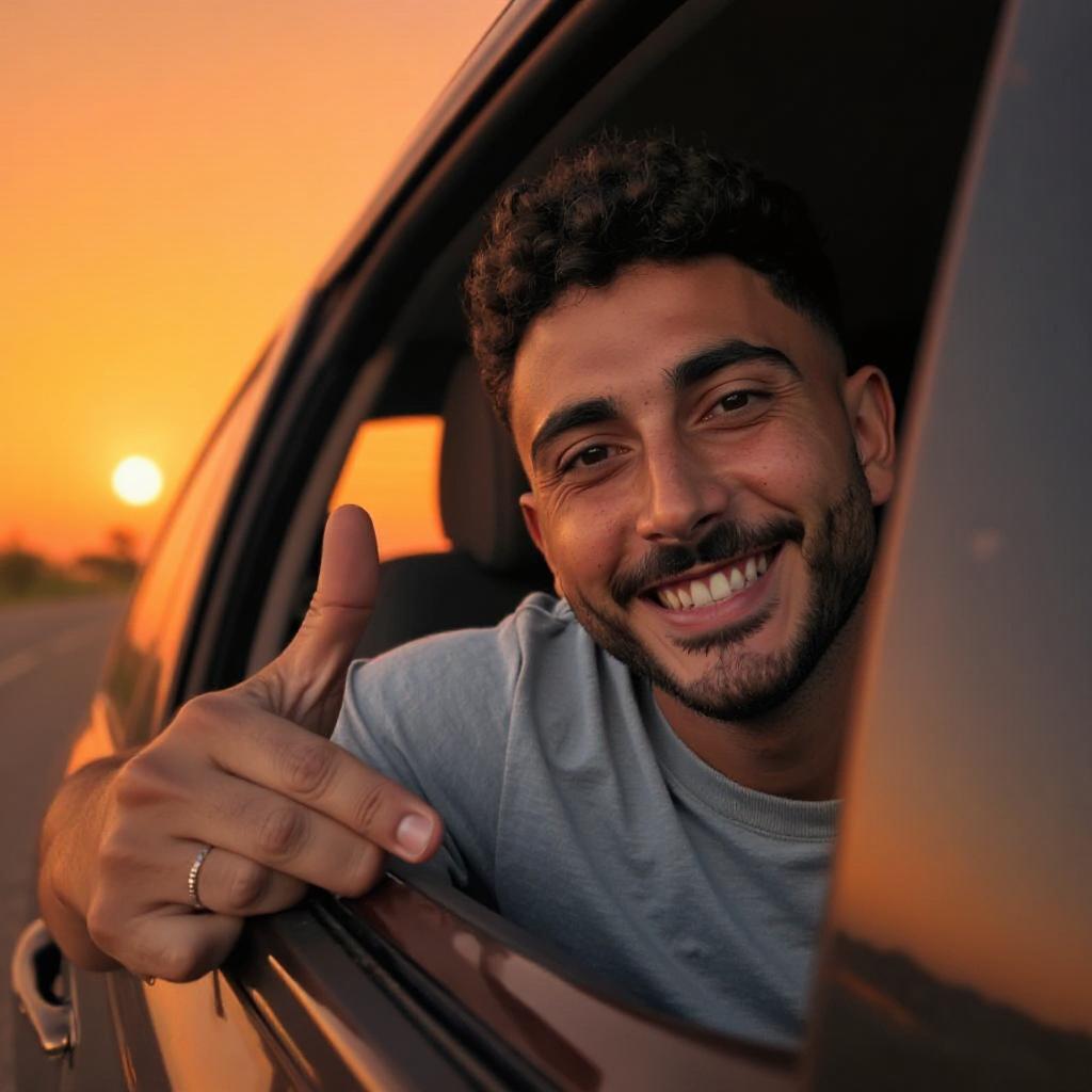 Sunset time